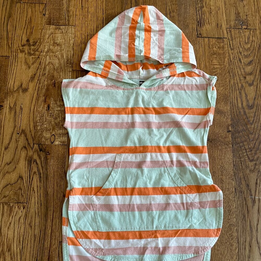 Tea Collection Girls Hoodie Tee Size 8